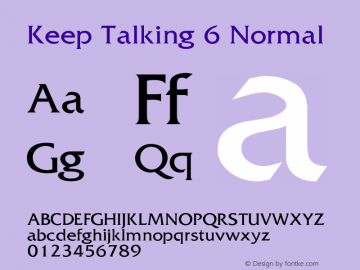 Keep Talking 6 Normal 1.000图片样张