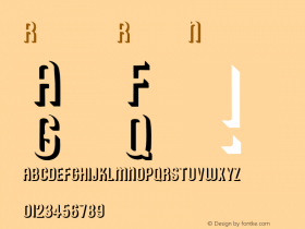 RoundedRelief Normal 1.0 Mon Oct 11 20:12:52 1993图片样张