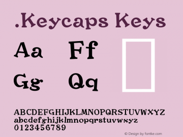 .Keycaps Keys 10.0d1e1图片样张