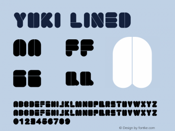 Yuki Lined Version 1.001图片样张