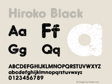 Hiroko Black Version 1.001图片样张