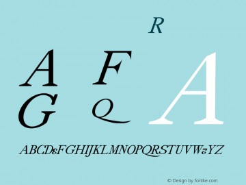 drmdozitsc12 Regular Version 001.001 Font Sample