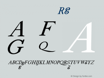 drmdozit7 Regular Version 001.001 Font Sample