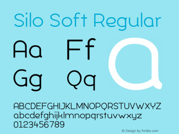 Silo Soft Regular Version 1.000;PS 001.001;hotconv 1.0.56图片样张