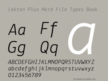 Lekton Plus Nerd File Types Book Version 3.000图片样张