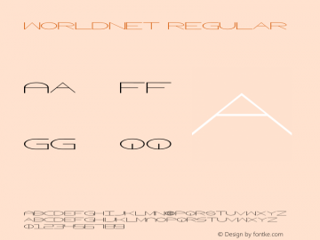WorldNet Regular 1图片样张