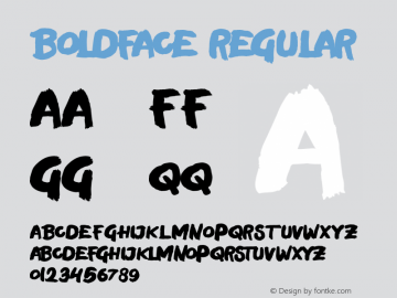 Boldface字体家族|Boldface-未分类