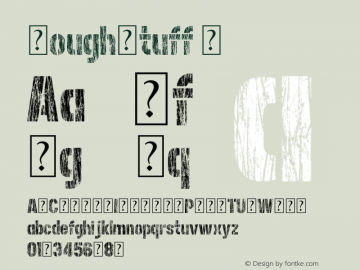 RoughStuff ☞ Version 1.00 January 22, 2015, initial release; ttfautohint (v0.95) -d;com.myfonts.easy.studio-k.rough-stuff.regular.wfkit2.version.4mfb图片样张