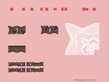 National Currency Borders 2 Regular Unknown图片样张