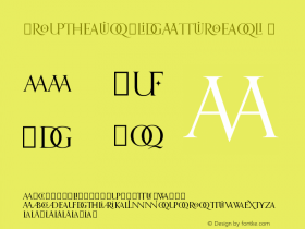 OrpheusLigaturesI ☞ Version 1.000;com.myfonts.easy.canadatype.orpheus-pro.lig-1.wfkit2.version.3yGG Font Sample