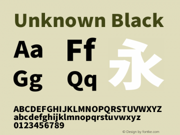 Unknown Black Version 1.0图片样张