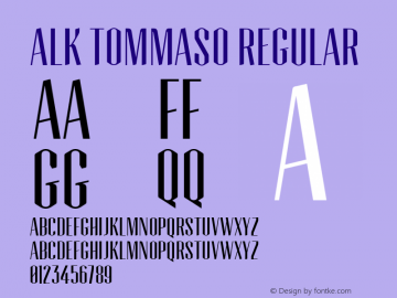 ALK Tommaso Regular Version 1.001图片样张