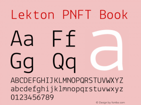 Lekton PNFT Book Version 34.000图片样张