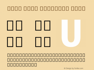 Noto Sans Ethiopic Bold Version 1.07 uh Font Sample