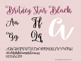 Britney Star Black Version 1.000图片样张