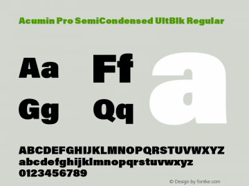 acumin pro webfont acumin pro webfont