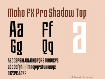 Moho FX Pro Shadow Top Version 3.000图片样张