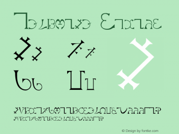 Enochian Medium 001.000图片样张