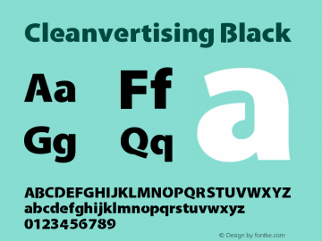 Cleanvertising Black Unknown图片样张