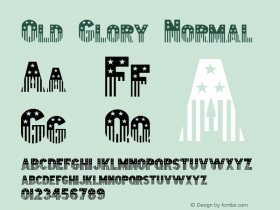 Old Glory Normal 1.000 Font Sample