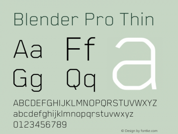 Blender Pro Thin Version 3.006 2009图片样张