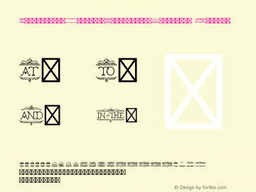 ChurchintheWildwoodCatchwords-Inspired3 Regular Version 1.000;PS 002.000;hotconv 1.0.70;makeotf.lib2.5.58329图片样张