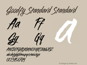 Goodfy Standard Standard Version 2.000 Goodfy by Dexsar Harry Anugrah as Majestype图片样张