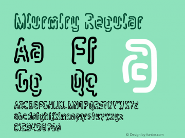 Mlurmlry Regular OTF 4.000;PS 001.001;Core 1.0.29 Font Sample