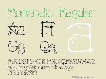 Morlandic Regular version 1.1图片样张