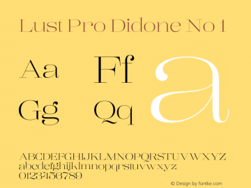 Lust Pro Didone No 1 Version 1.000图片样张