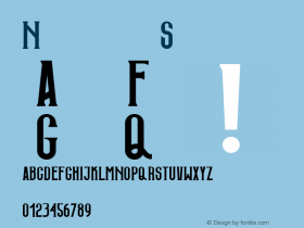 Naonweh Serif Version 1.000 Font Sample