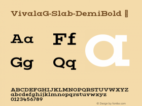 VivalaG-Slab-DemiBold ☞ Version 0.034;com.myfonts.easy.johannes-hoffmann.vivala-g-slab.demi-bold.wfkit2.version.4v7P Font Sample