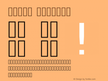 Vazir Regular Version 1.12.1; ttfautohint (v1.4.1.5-446e) Font Sample