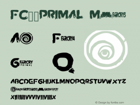 FC__PRIMAL Medium Version 001.000 Font Sample