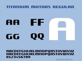 Titanium Motors Regular Version 1.00;图片样张