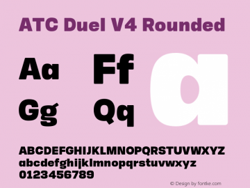 ATC Duel V4 Rounded Version 1.001 December 30, 2015图片样张