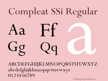 Compleat SSi Regular 001.000图片样张