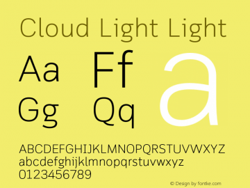 Cloud Light Light Version 1.000图片样张