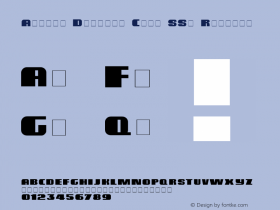 Amplio Display Caps SSi Regular 001.001 Font Sample