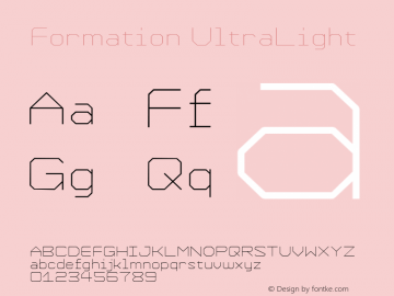 Formation UltraLight version 1.00图片样张