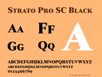 Strato Pro SC Black Version 1.000图片样张