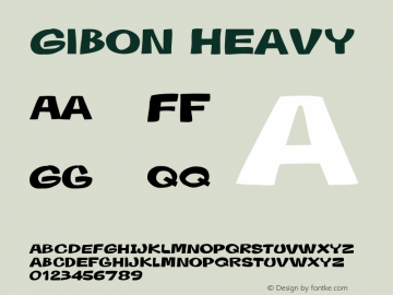 Gibon Heavy Version 1.000 2016 initial release图片样张