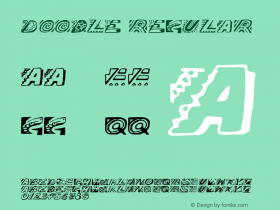 Doodle Regular 001.000 Font Sample