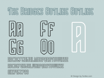 The Bridges Outline Outline 1.000图片样张