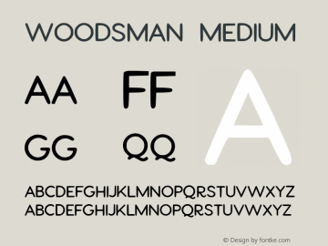 Woodsman Medium Version 1.000图片样张