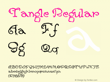 Tangle Regular Version 4.70图片样张