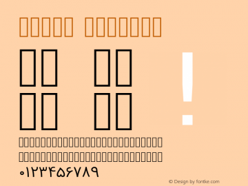 Vazir Regular Version 2-Beta-bugfix4; ttfautohint (v1.4.1.5-446e) Font Sample