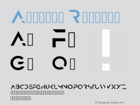 Anurati Regular Version 1.000;PS 001.001;hotconv 1.0.56 Font Sample