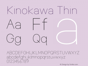 Kinokawa Thin Version 0.5图片样张