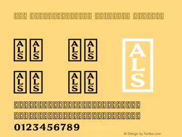 ALS Staromoskovsky Expanded Regular Version 1.000图片样张